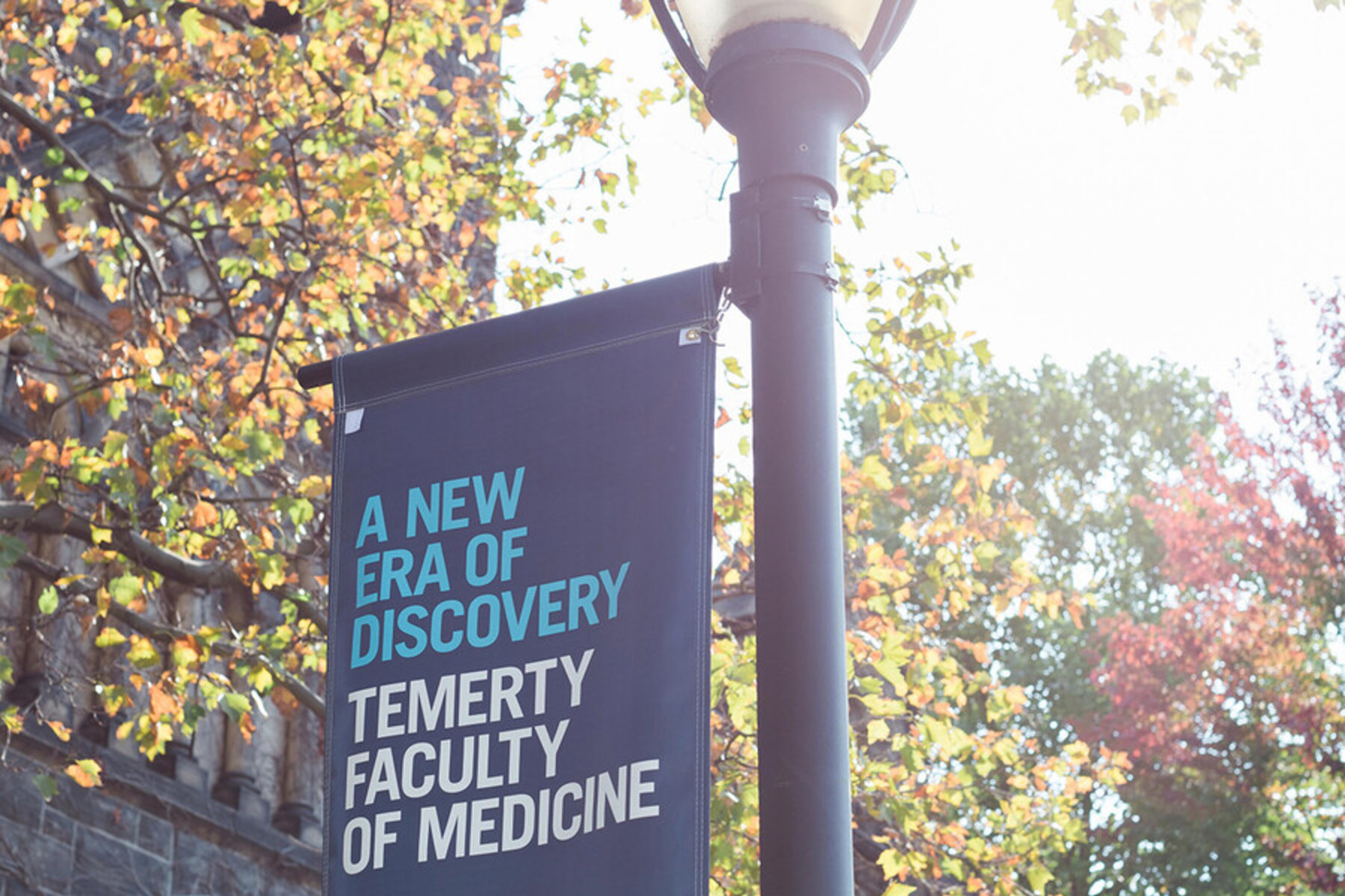 Temerty Medicine Banner reads A New Era of Discovery